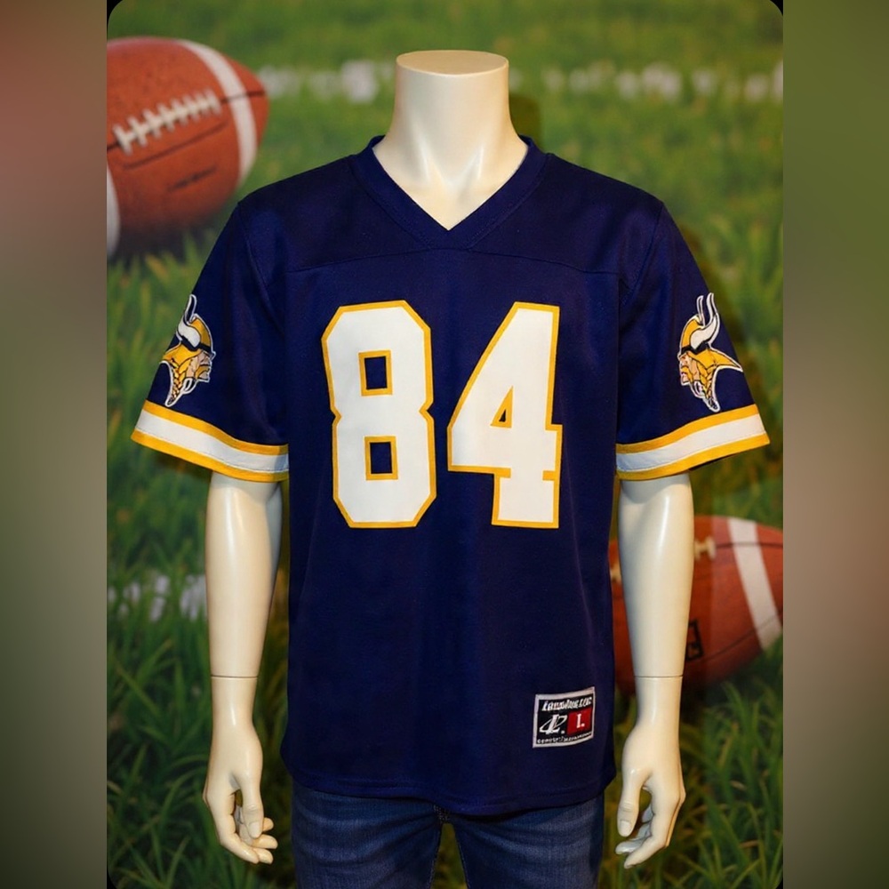 Minnesota Vikings Randy Moss Youth Large Jersey by Logo Athletic